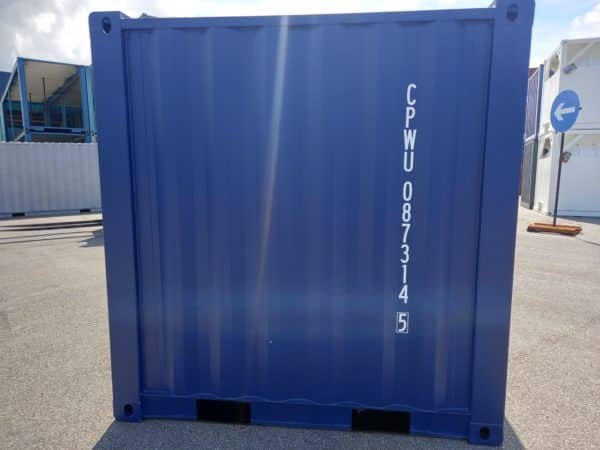 container maritime dry en 8 pieds