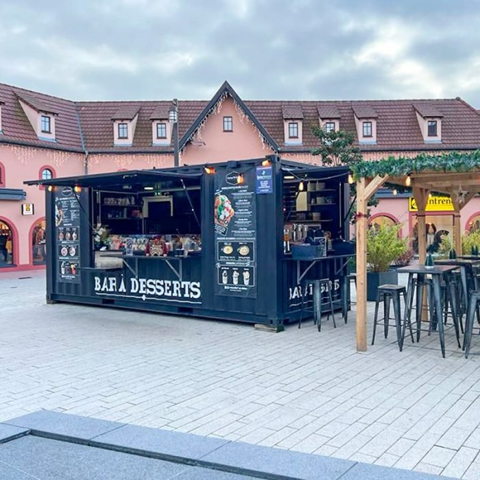 conteneur snack terrasse